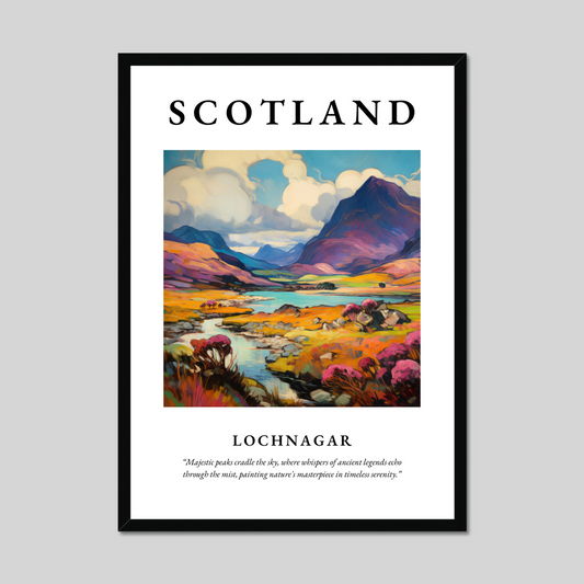 Poster of Lochnagar, Scotland.