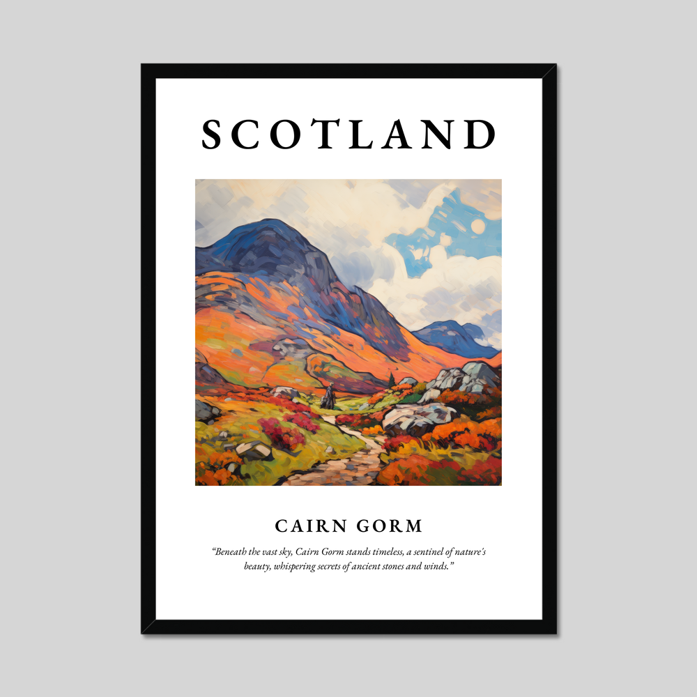 Poster of Cairn Gorm, Scotland.