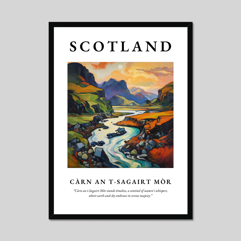 Poster of Càrn an t-Sagairt Mòr, Scotland.