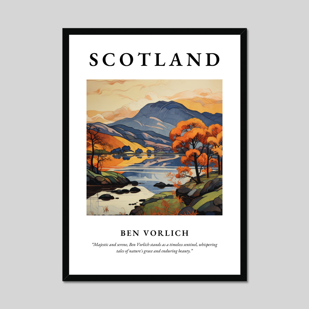 Poster of Ben Vorlich, Scotland.