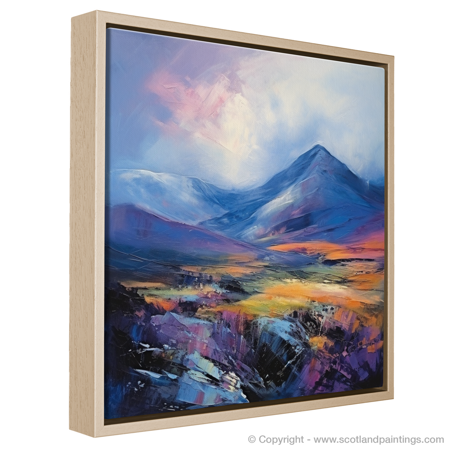 Highland Twilight: An Abstract Impression of Meall Corranaich