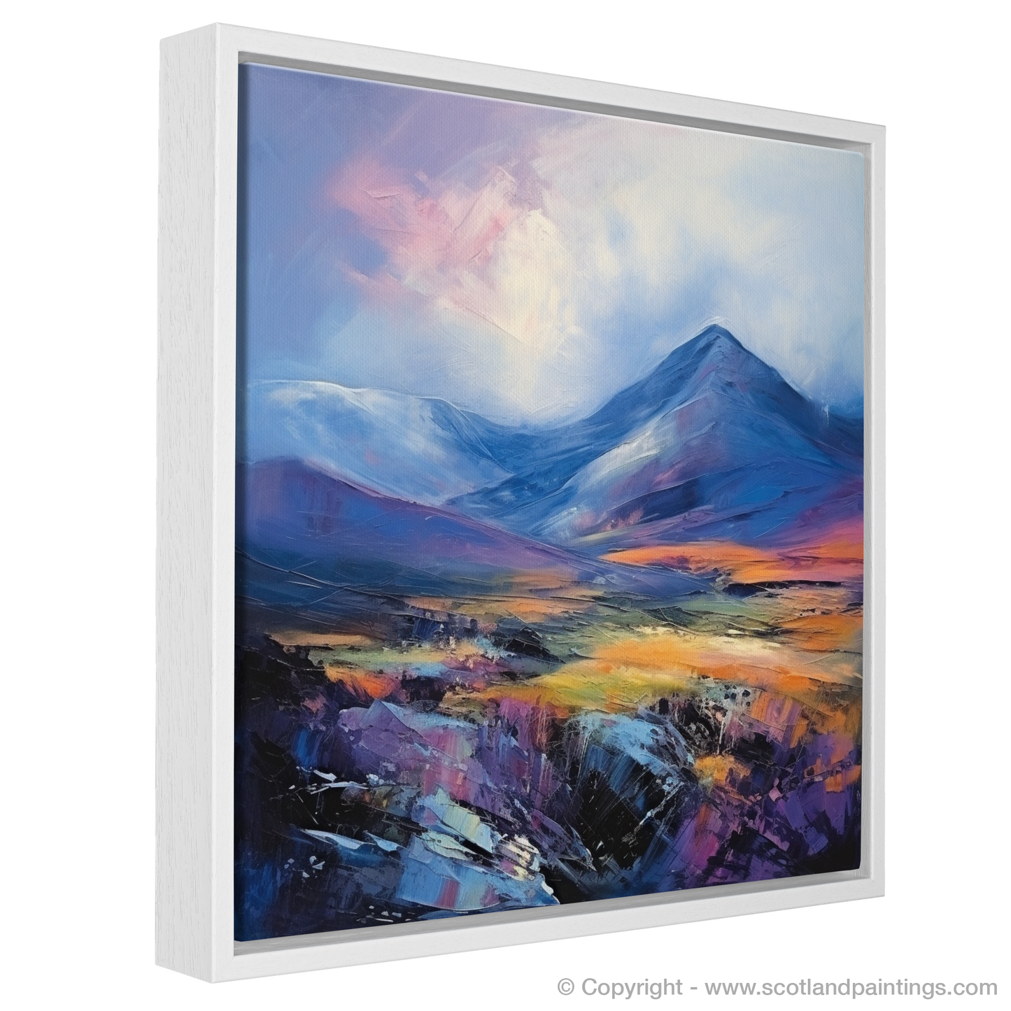 Highland Twilight: An Abstract Impression of Meall Corranaich