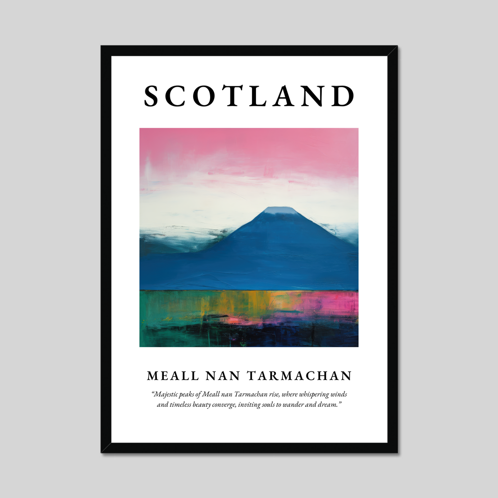 Poster of Meall nan Tarmachan, Scotland.