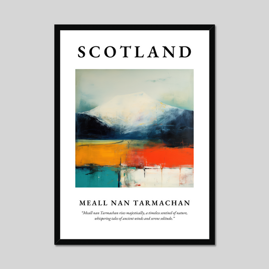 Poster of Meall nan Tarmachan, Scotland.