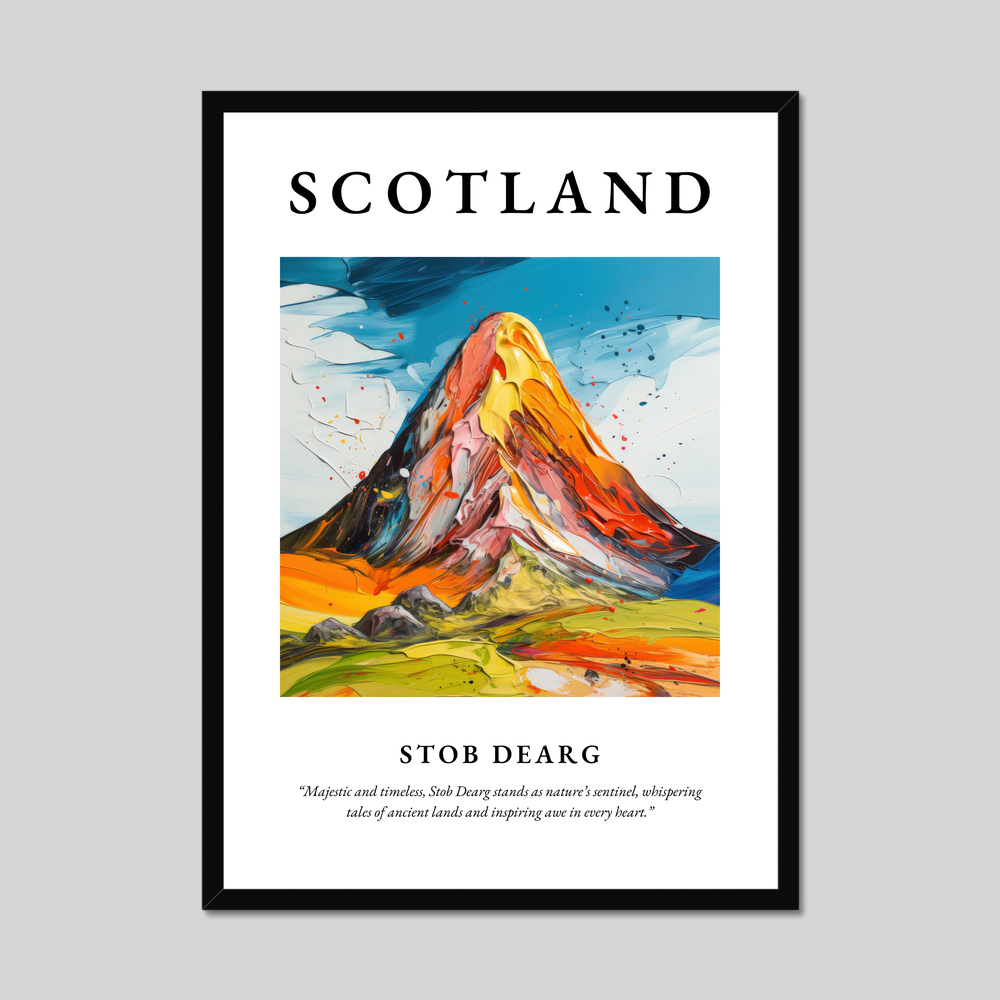 Poster of Stob Dearg, Scotland.