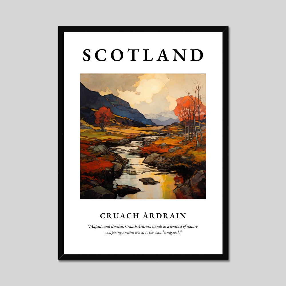 Poster of Cruach Àrdrain, Scotland.