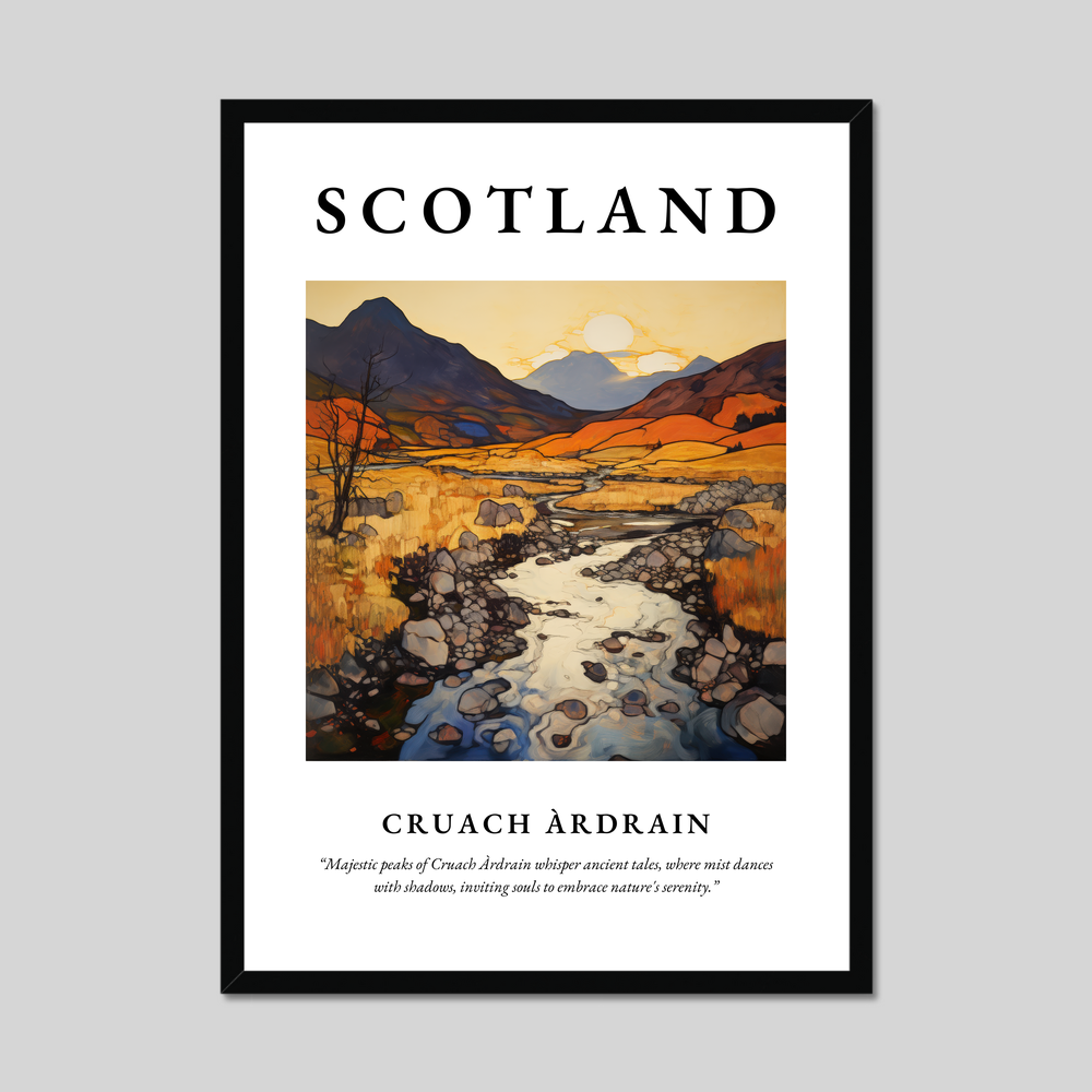 Poster of Cruach Àrdrain, Scotland.