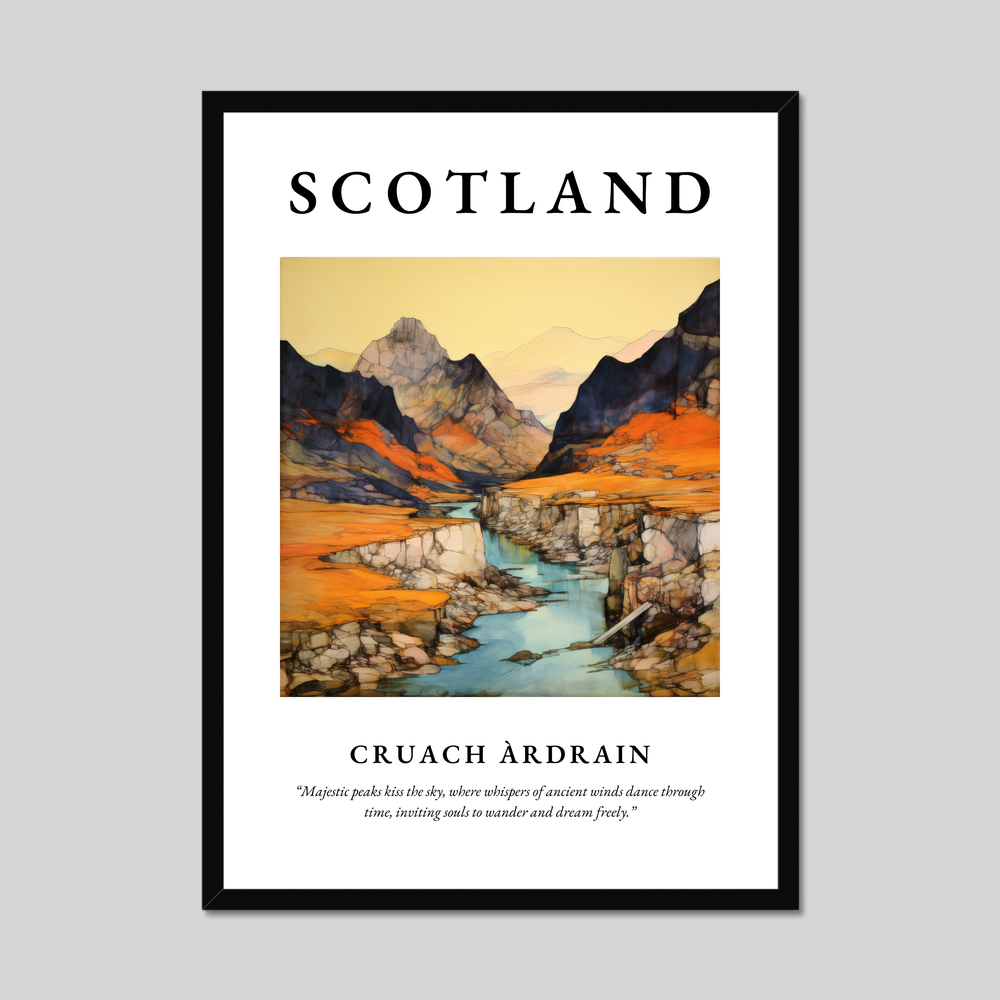 Poster of Cruach Àrdrain, Scotland.