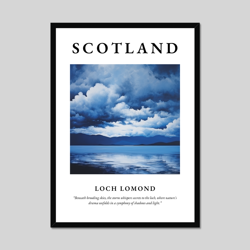 Poster of Loch Lomond, Scotland.