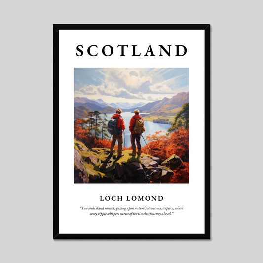 Poster of Loch Lomond, Scotland.