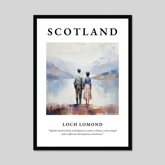 Poster of Loch Lomond, Scotland.