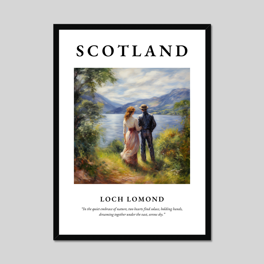 Poster of Loch Lomond, Scotland.