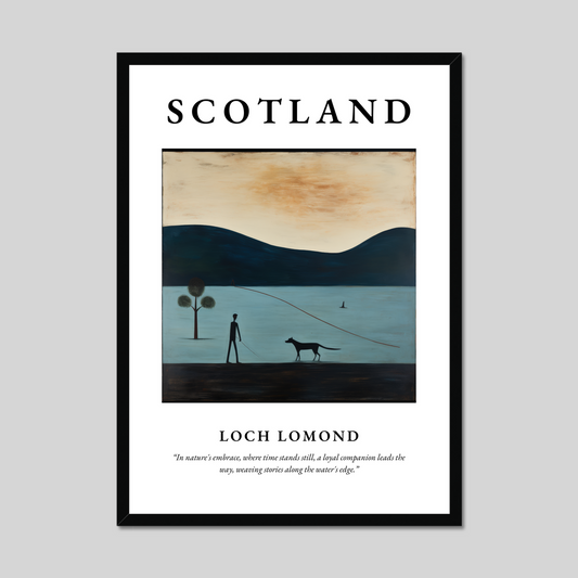 Poster of Loch Lomond, Scotland.