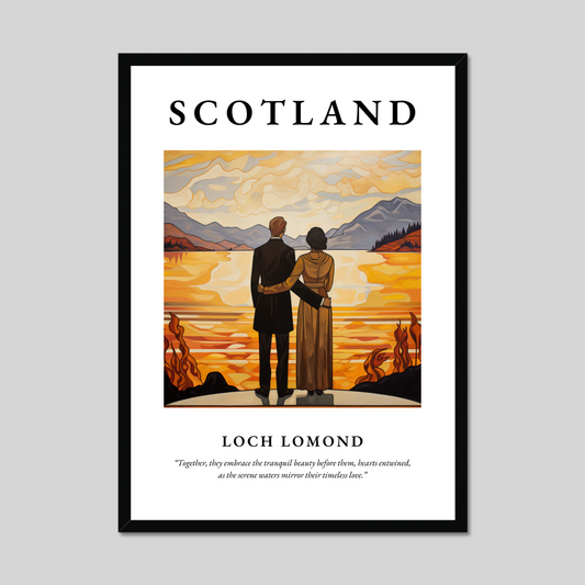 Poster of Loch Lomond, Scotland.