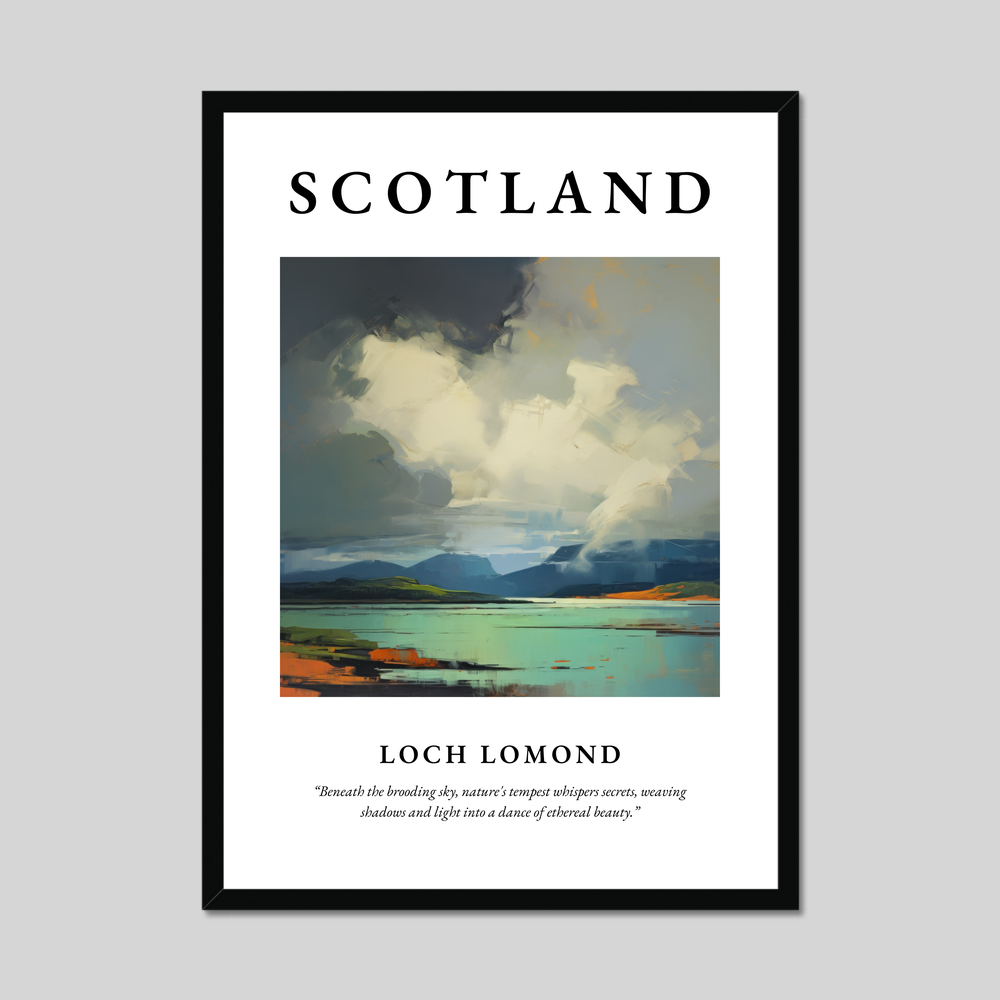 Poster of Loch Lomond, Scotland.