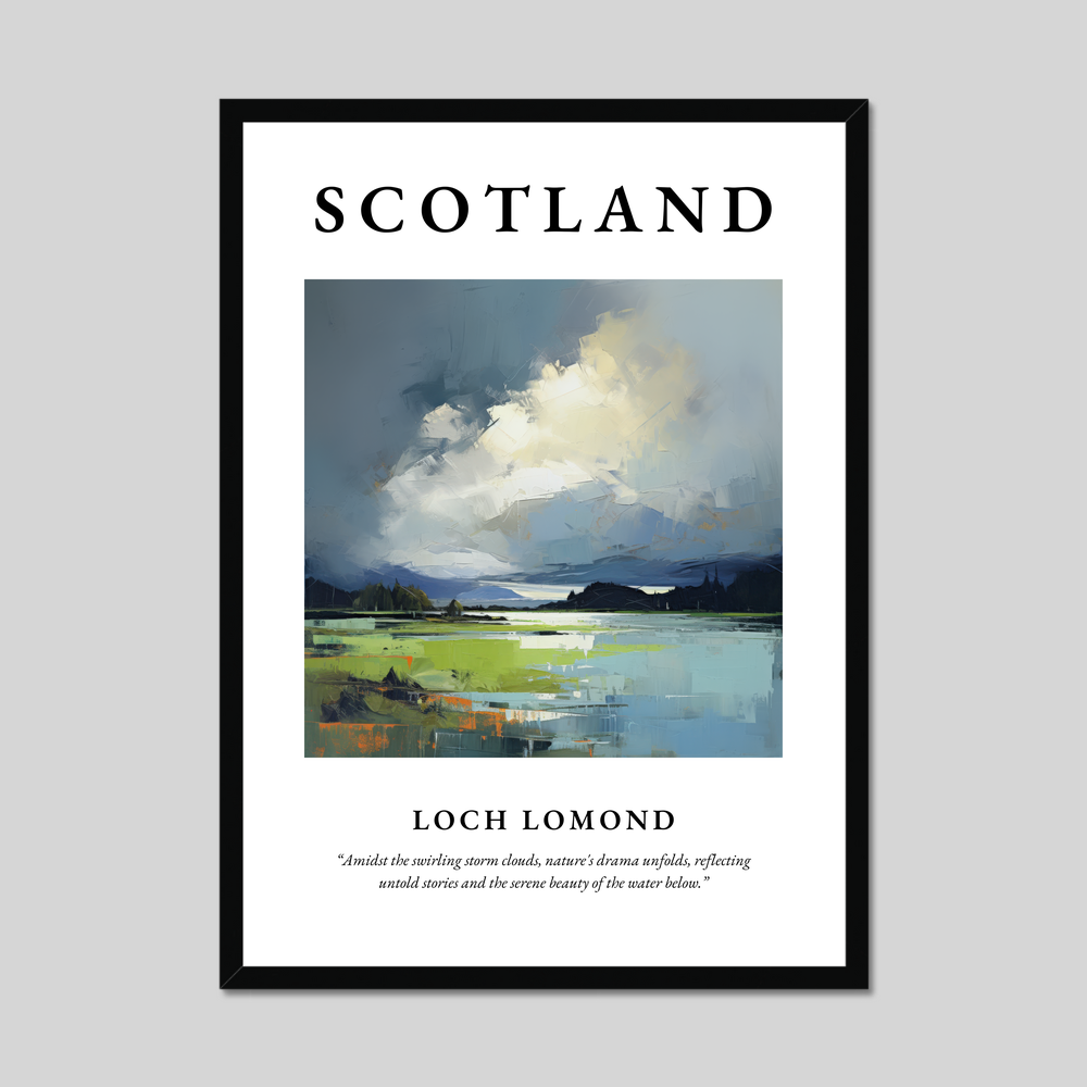 Poster of Loch Lomond, Scotland.