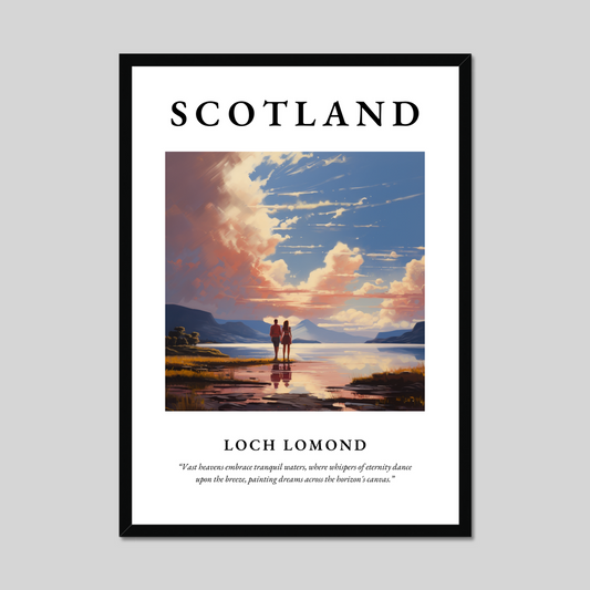 Poster of Loch Lomond, Scotland.