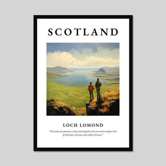 Poster of Loch Lomond, Scotland.