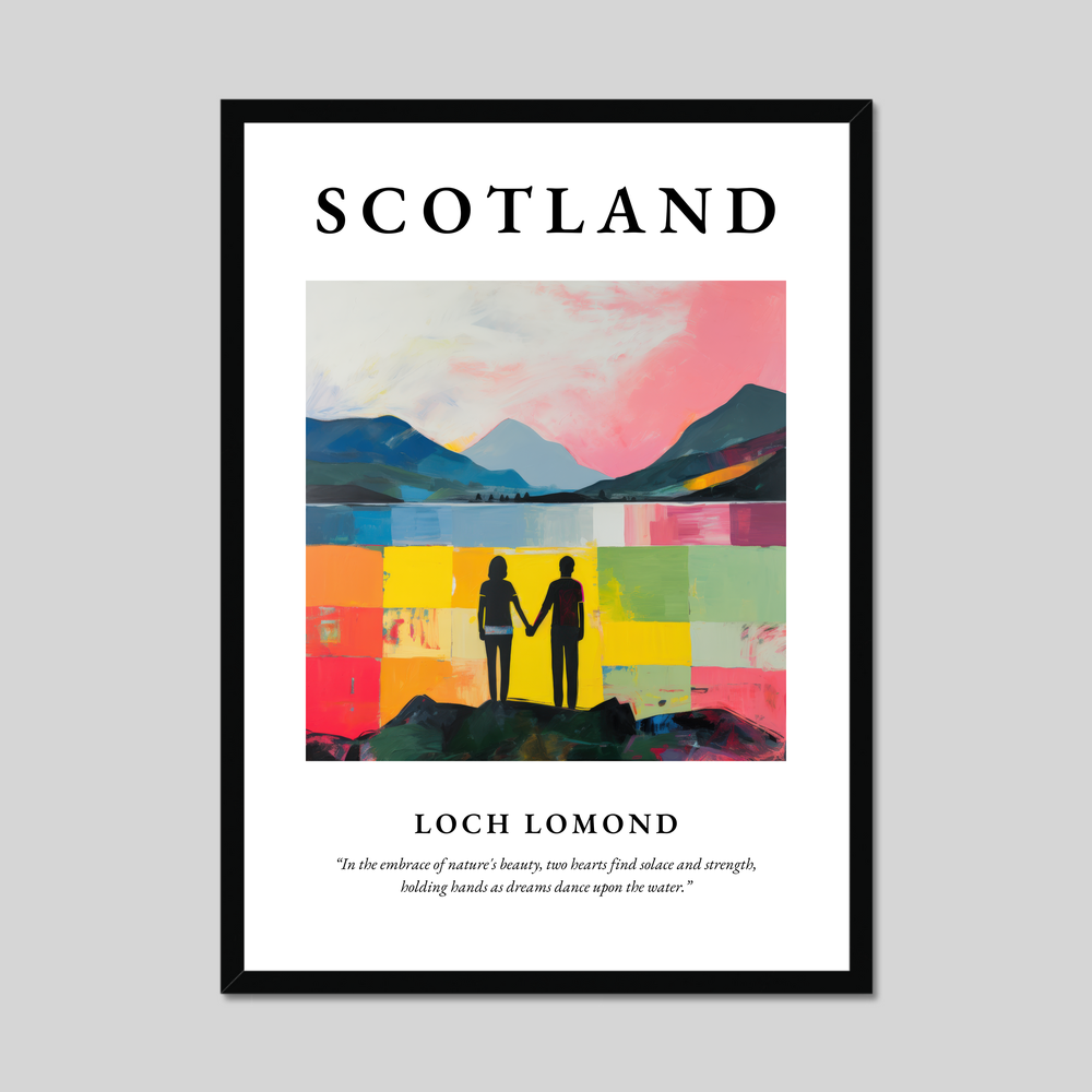 Poster of Loch Lomond, Scotland.