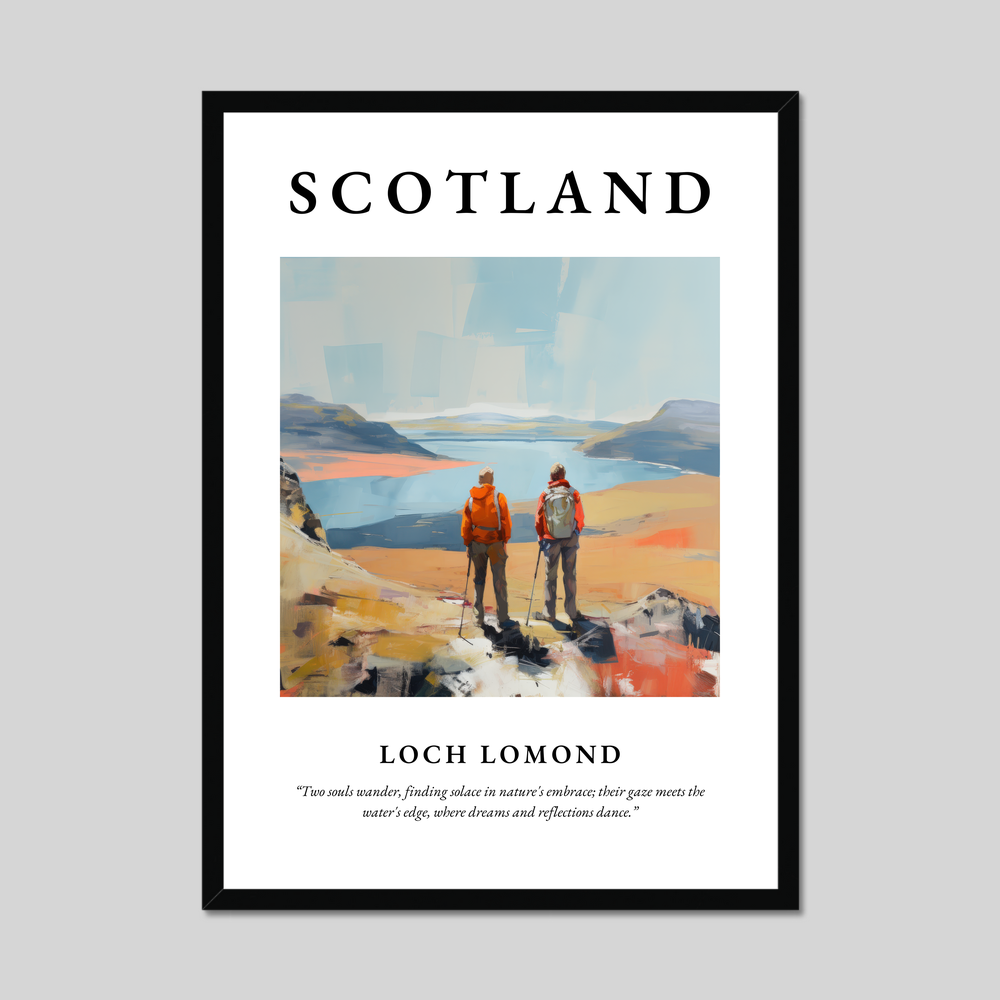 Poster of Loch Lomond, Scotland.