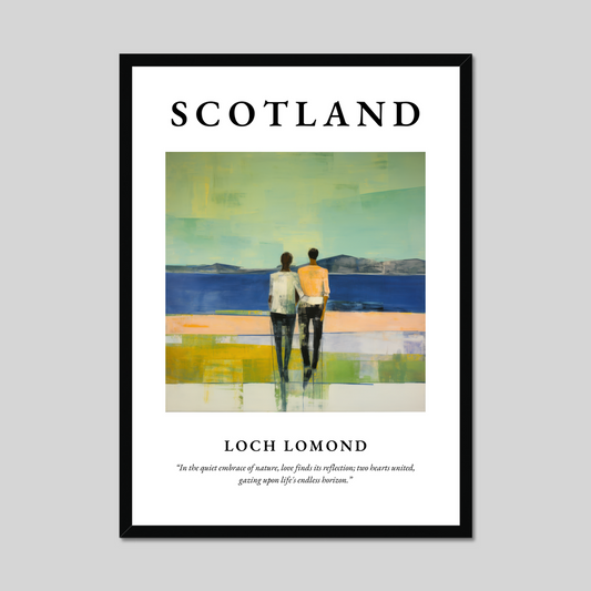 Poster of Loch Lomond, Scotland.