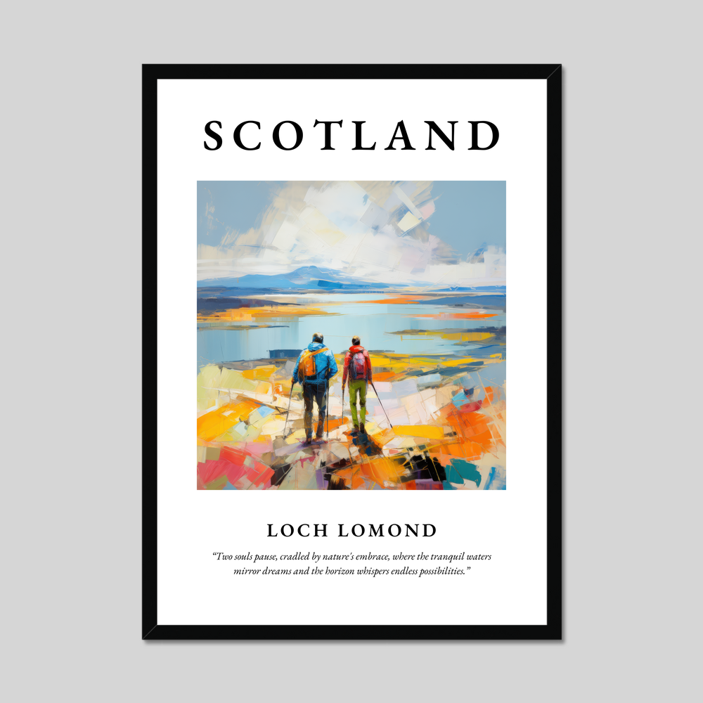 Poster of Loch Lomond, Scotland.