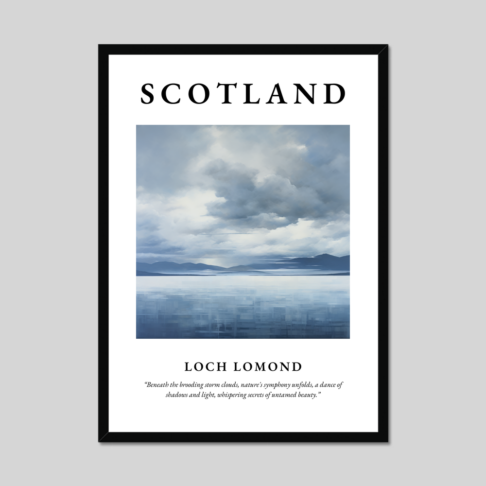 Poster of Loch Lomond, Scotland.