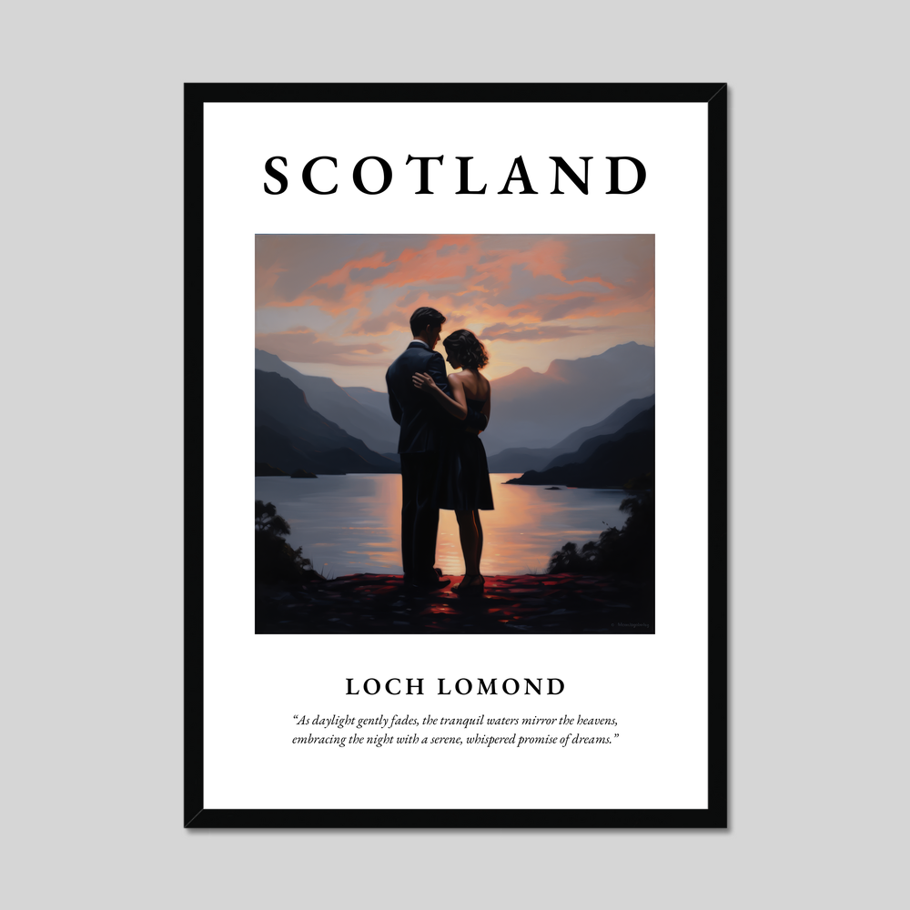 Poster of Loch Lomond, Scotland.