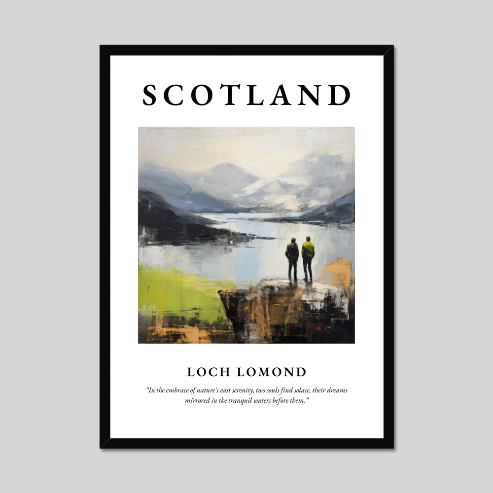 Poster of Loch Lomond, Scotland.