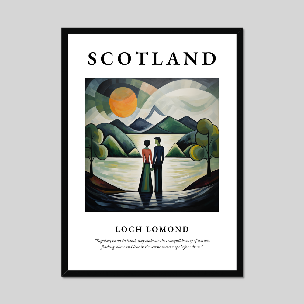 Poster of Loch Lomond, Scotland.