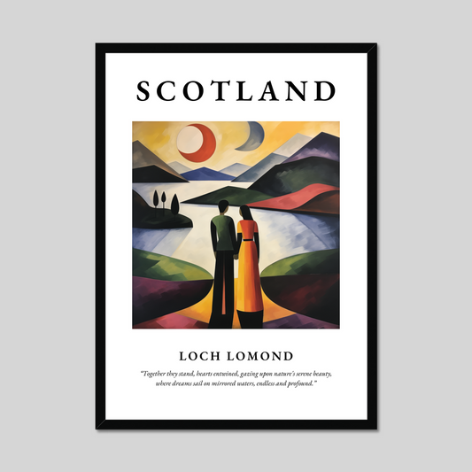 Poster of Loch Lomond, Scotland.