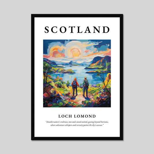 Poster of Loch Lomond, Scotland.