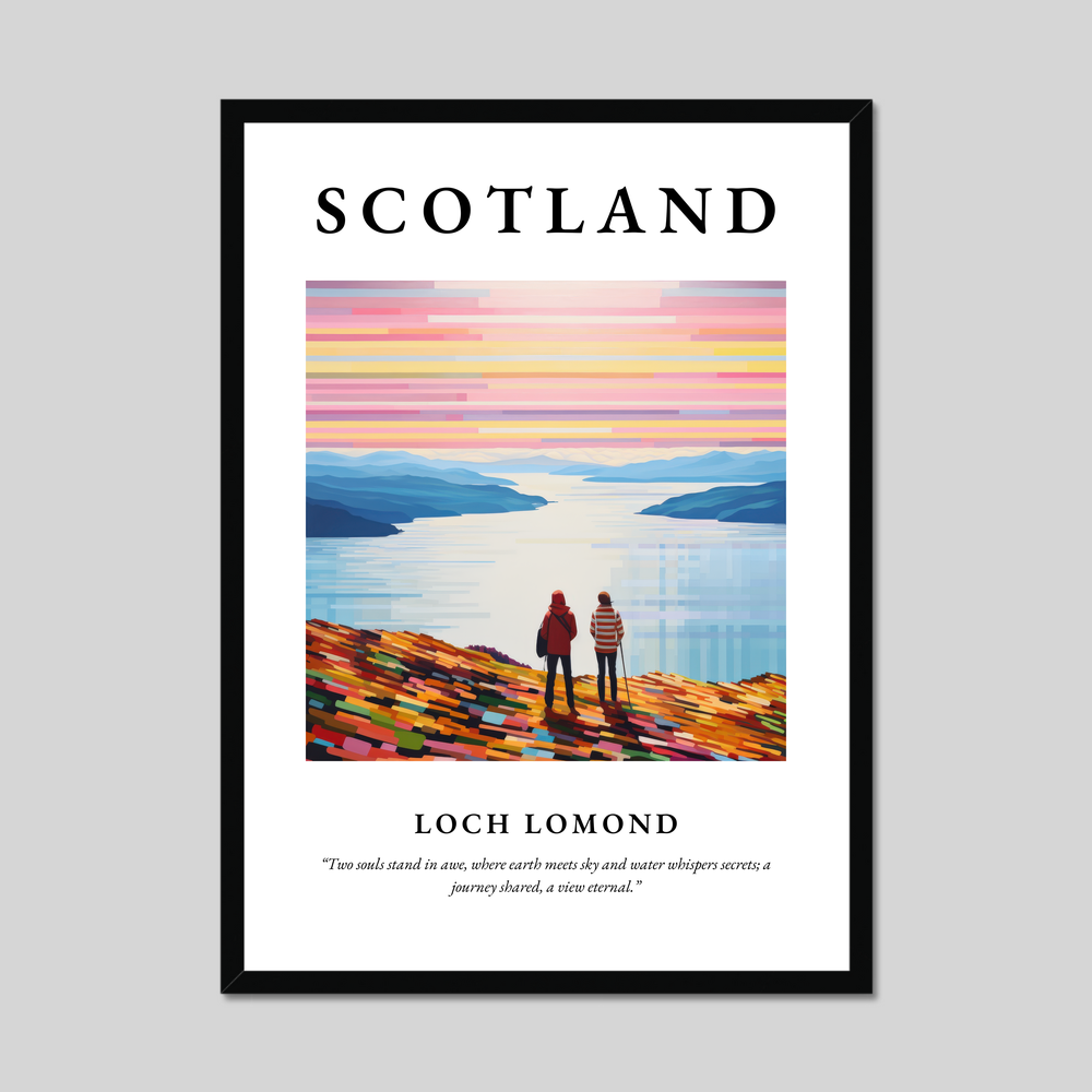 Poster of Loch Lomond, Scotland.