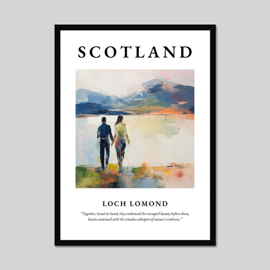 Poster of Loch Lomond, Scotland.