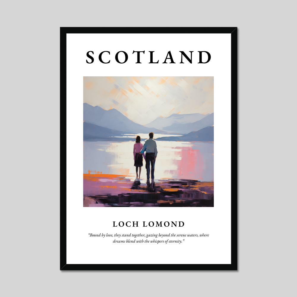 Poster of Loch Lomond, Scotland.