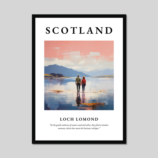 Poster of Loch Lomond, Scotland.