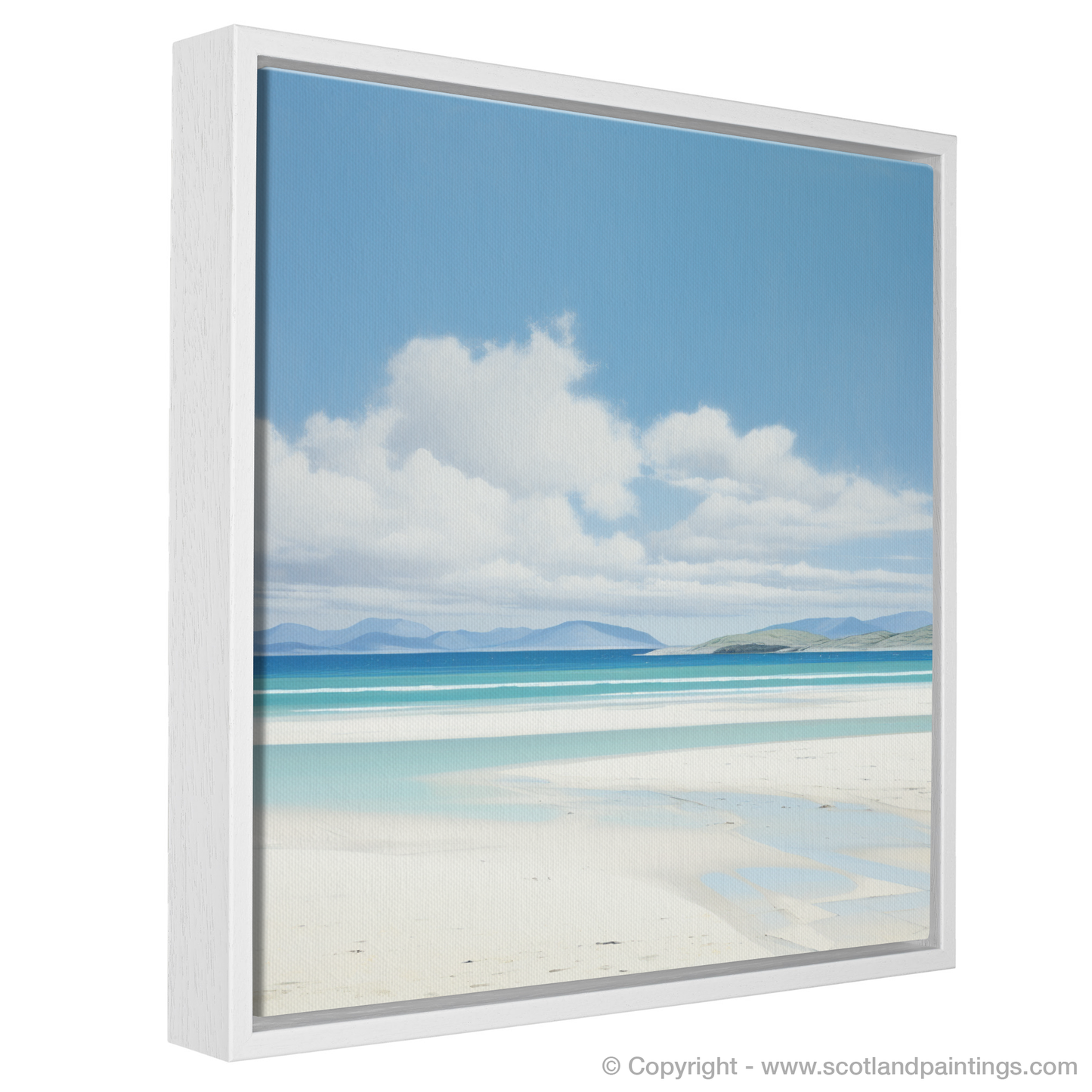 Painting and Art Print of Luskentyre Beach, Isle of Harris. Serene Splendour of Luskentyre Beach.