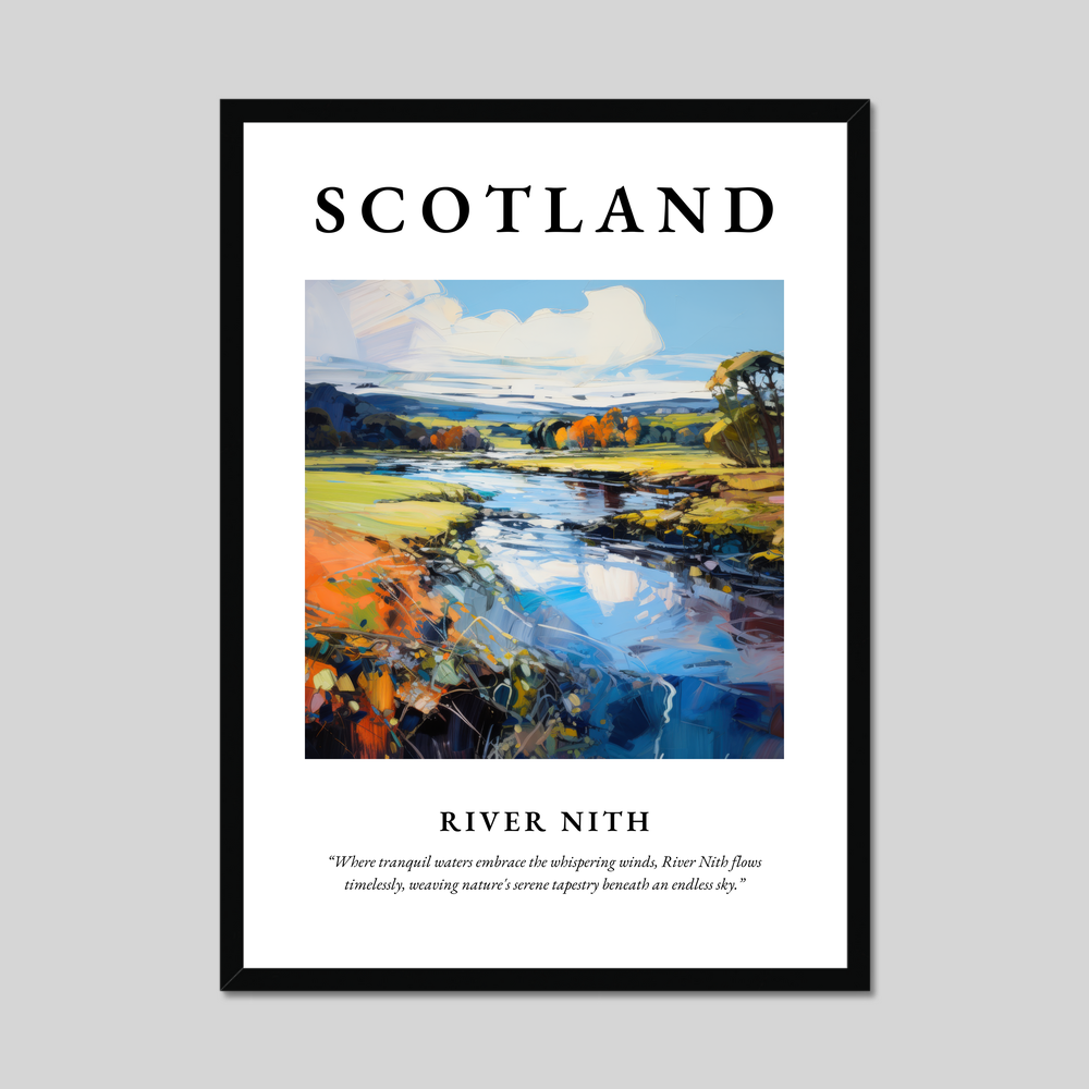 Poster of River Nith, Scotland.