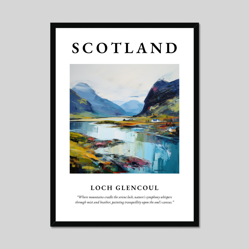 Poster of Loch Glencoul, Scotland.