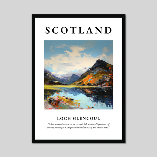 Poster of Loch Glencoul, Scotland.