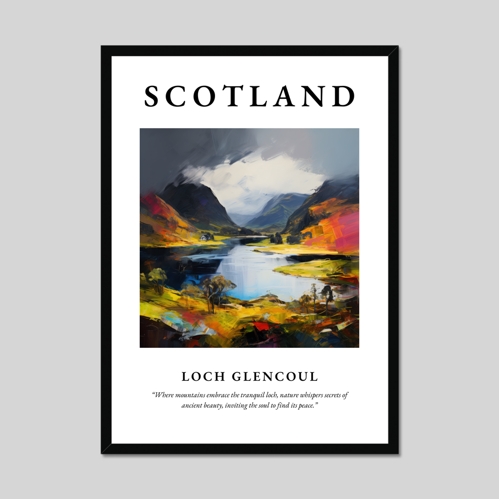 Poster of Loch Glencoul, Scotland.