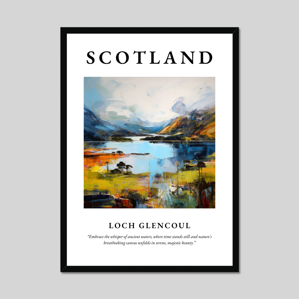 Poster of Loch Glencoul, Scotland.