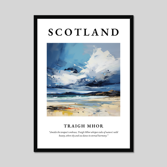 Poster of Traigh Mhor, Scotland.