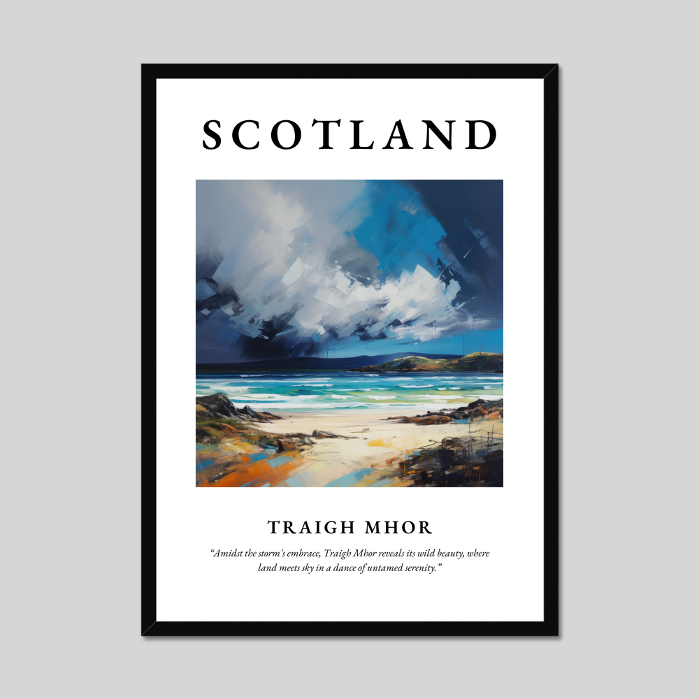 Poster of Traigh Mhor, Scotland.