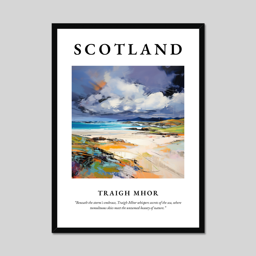 Poster of Traigh Mhor, Scotland.