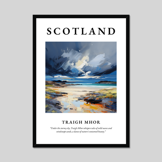 Poster of Traigh Mhor, Scotland.