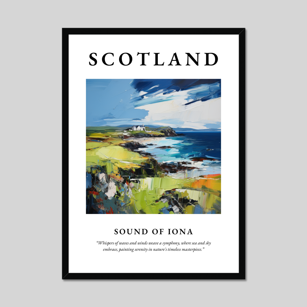 Poster of Sound of Iona, Scotland.