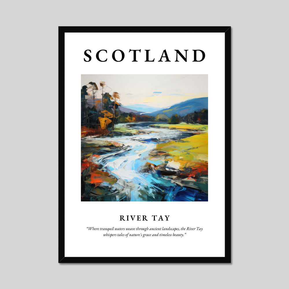 Poster of River Tay, Scotland.