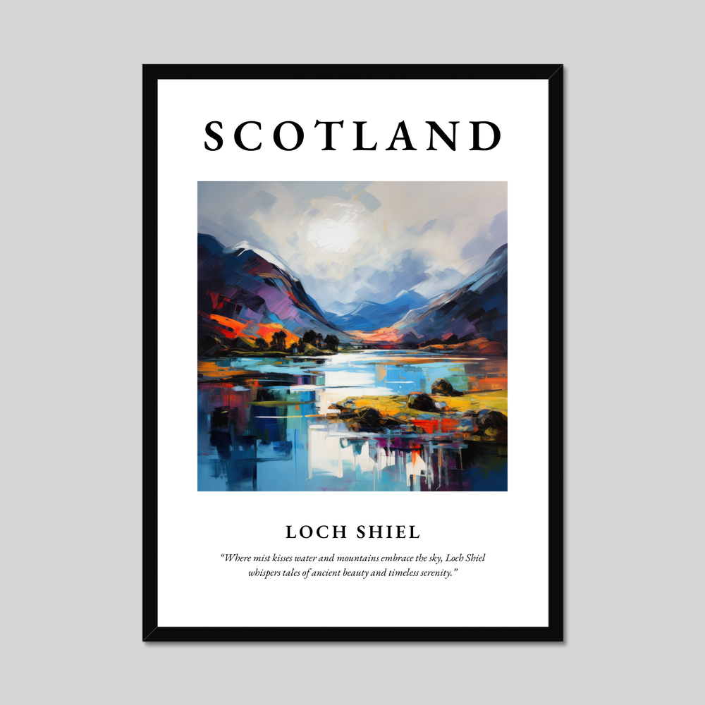 Poster of Loch Shiel, Scotland.