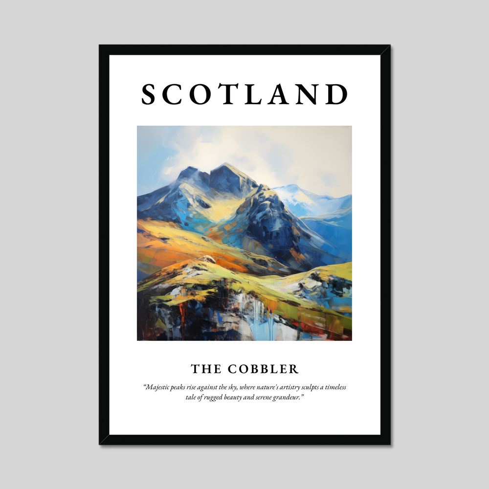 Poster of The Cobbler, Scotland.